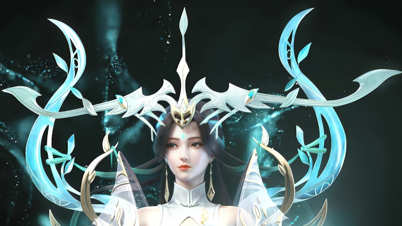 王者荣耀 西施 归虚梦演2k壁纸