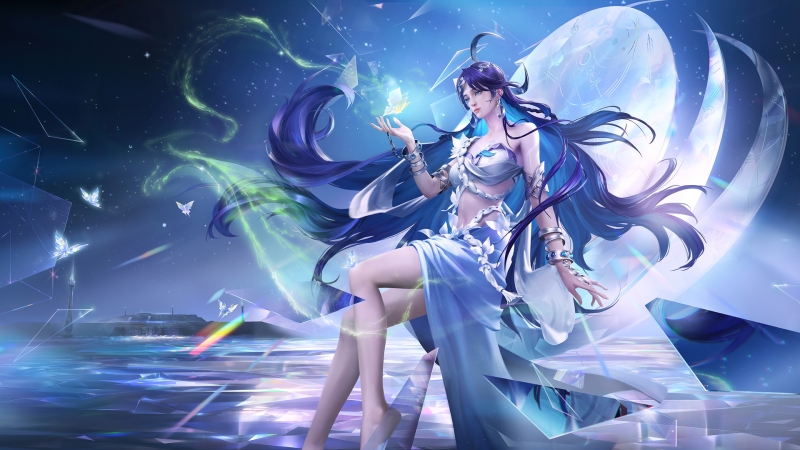 lol英雄联盟暗黑元首 灵魂莲华 明昼 辛德拉桌面壁纸